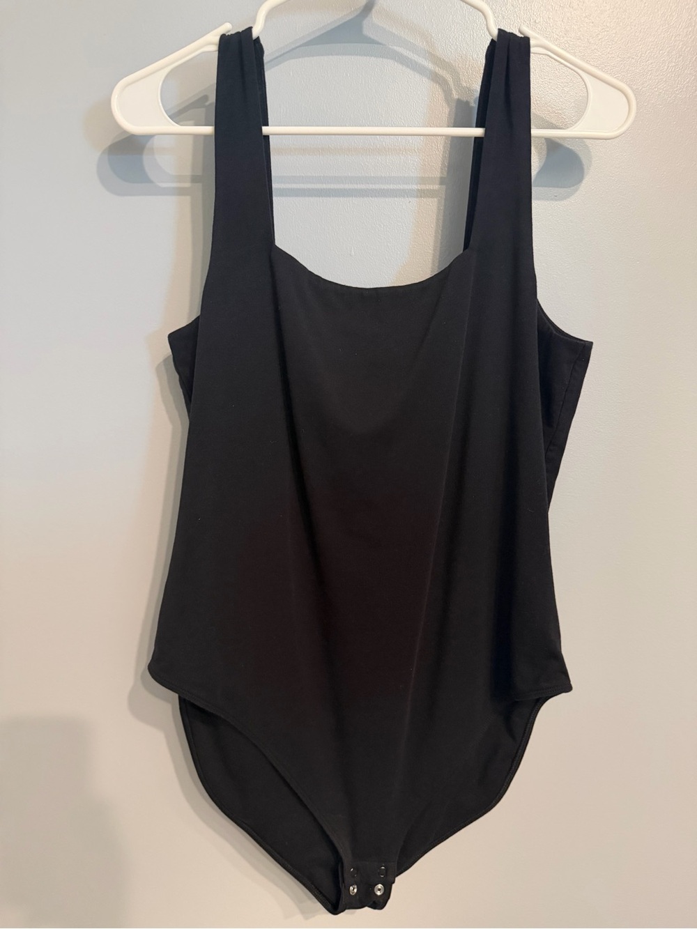 Old Navy Black Scoop Neck Tank Bodysuit